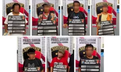 Polres Sibolga Tindak Praktik Parkir Liar, Tujuh Orang Diamankan