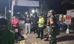 Wujud Sinergi TNI-POLRI Menjaga Keamanan Masyarakat Slogohimo