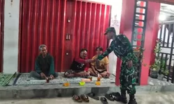 Patroli Malam Selogiri: TNI Cek KDKMP dan Titik Keramaian, Pastikan Wilayah Tetap Aman