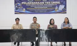 Polres Tanjung Balai dan BNN Tes Urine Puluhan Relawan SPPG YKB Tanjung Balai 