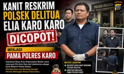Kapolda Sumut Copot Kanit Reskrim Polsek Delitua Elia Karo Karo 