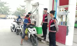 Jaga Kamtibmas Tetap Kondusif, Satsamapta Polres Tanjung Balai Patroli Kota