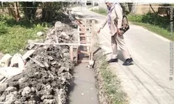 Proyek Drainase Rp60,5 Juta di Kelurahan Lalang Disorot, Mutu Pekerjaan Dipertanyakan