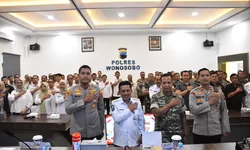 Polres Wonosobo Matangkan Pengamanan Pilkades Serentak melalui Rakor Lintas Sektoral