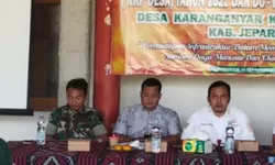Babinsa Karanganyar Hadiri Musrenbangdes Tahun 2026 untuk Penyusunan RKP Desa 2027
