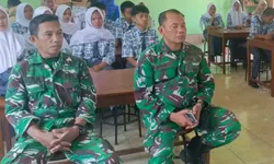 Semangat Kadet Muda Bangkit, Danramil 07/Bangsri Ikuti Launching KKRI di SMA Negeri 1 Bangsri