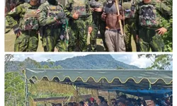 Pos Apalapsili Satgas Pamtas Kewilayahan RI-PNG Yonif 645/Gty Gelar Pengamanan Ibadah Masuk Injil di Distrik Apalapsili