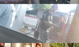 VIRAL! Nekat Beraksi Saat Momen Pengucapan Syukur, SPBU di Tateli Minahasa Diduga Layani Mobil 'Hantu' Pengumpul Solar Subsidi