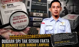 Dugaan SPJ Tak Sesuai Fakta di Disnaker Kota Bandar Lampung