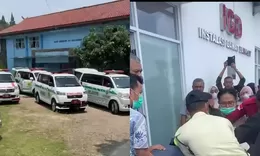 Dugaan Keracunan MBG di Cisarua, Puluhan Siswa Dijemput Ambulans ke RS