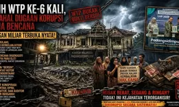 Di Balik Senyum WTP Ke-6 Padangsidimpuan, Ratusan Miliar 'Uang Gaib' Diduga Mengalir ke Kantong Oknum