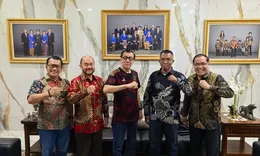 Manajemen MNI Melakukan Pertemuan Dengan Ketua Dewan Pembina Perkuat Fondasi Jurnalistik