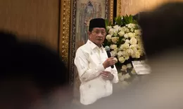 Menag Nasaruddin Umar Doakan Almarhum Rachmat Gobel, Ingatkan Pentingnya Doa Keluarga