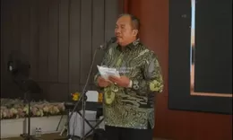 Bupati Asahan Hadiri Pisah Sambut Danlanal TBA, Ini Pesannya