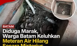 Diduga Marak, Warga Batam Keluhkan Meteran Air Hilang