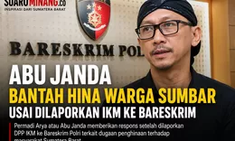 Abu Janda Bantah Hina Warga Sumbar Usai Dilaporkan IKM ke Bareskrim