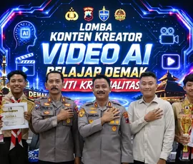 Pelajar Demak Jadikan AI Senjata Lawan Kriminalitas