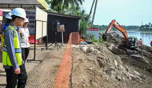 Kepada Wapres,  BPJN sebut jembatan permanen Kuta Blang rampung akhir 2026  