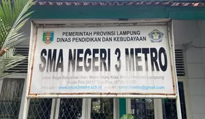 Dikonfirmasi Dugaan Mark Up Dana BOS, Kepala SMAN 3 Metro Kholid Bungkam