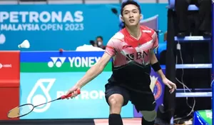 Malaysia Open 2023: Langkah Jonatan Christie Terhenti oleh Kenta Nishimoto