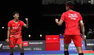 Denmark Open 2023: Bakri Tantang Fajri di Semifinal