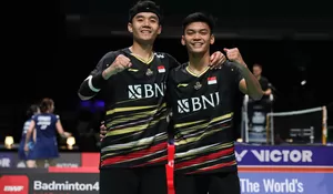 Denmark Open 2023: Bagas/Fikri Kalahkan Juara Dunia Asal Korea