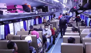 Puncak Mudik, 848.344 Penumpang Gunakan Kereta Api Jarak Jauh