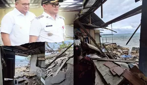 Gerak Cepat, Pemkab Minahasa Utara Salurkan Bantuan bagi Korban Angin Kencang di Desa Gangga Satu