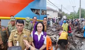 Sitaro Berduka, Gubernur Yulius Selvanus Gerak Cepat Kirim Bantuan Alat Berat hingga Kebutuhan Pokok ke Siau