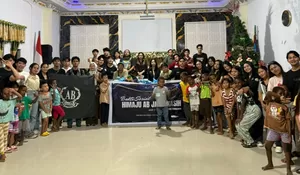 HIMAJU Administrasi Bisnis Polimdo Tebar Kepedulian, 78 Anak Panti Terima Bantuan Sosial