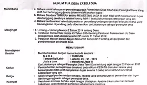 Dugaan Pemecatan Sepihak Sekdes Tateli Dua Mencuat, Plt Hukum Tua Meike Tiwow Jadi Sorotan