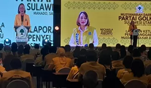 Michaela Elsiana Paruntu Pimpin Golkar Sulut 2025–2030, Terpilih Aklamasi di Musda XI