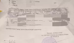 Dugaan Persetubuhan Anak di Minut Dilaporkan ke Polda Sulut, Keluarga Korban Harap Keadilan
