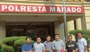 ‎Lawan Balik! Masyarakat Koha Raya Resmi Laporkan Pengembang 'Agotey Coffee' ke Polresta Manado  ‎