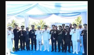 Hadiri HUT ke-80 Bhayangkara di Mapolda, Wakil Ketua DPRD Sulut Royke Anter Tekankan Penguatan Presisi