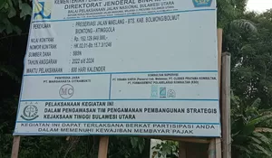 LSM Sulut Corruption Watch Laporkan Dugaan Kejanggalan Sejumlah Proyek Jalan Nasional di Sulut, Minta Dirjen Bina Marga Lakukan Evaluas