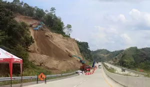 Atasi longsor jalan tol Sigli-Banda Aceh