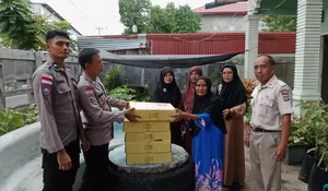 Polda Aceh salurkan bantuan 2,7 ton kurma