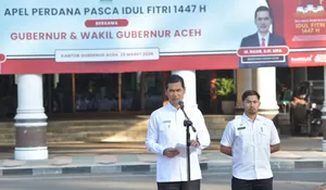 Simak pesan Sekda Aceh pada hari pertama kerja pascalebaran