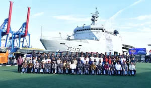 KASAL Lepas Mudik Gratis Gelombang Dua bersama KRI Banda Aceh