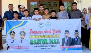 Pemkab Aceh Barat santuni 1.645 anak yatim  jelang lebaran
