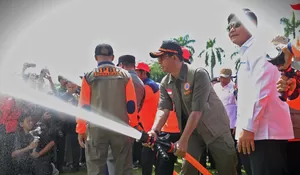 Hadapi Musim Kemarau, BNPB Gelar Apel Kesiapsiagaan Karhutla
