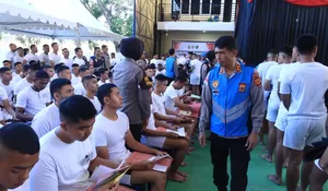 2.012 caba Polri tes kesehatan, simak pesan penting Kapolda Aceh