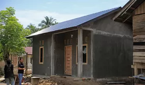 Pembangunan Huntap di Pidie Jaya