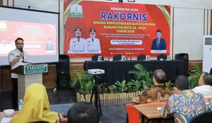 Rakornis perpustakaan dan kearsipan se Aceh di Meulaboh, ini tujuannya
