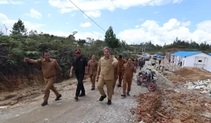 BNPB Pastikan Percepatan Huntap  di Tapanuli Utara, Target Relokasi Mei 2026