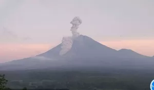 Gunung Semeru erupsi lagi, begini kondisinya