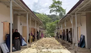 Bantuan Lauk Pauk Tetap Disalurkan, Selama Penyintas Bencana di Huntara 