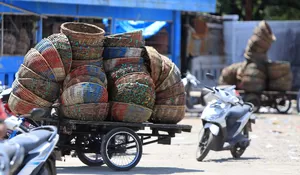 Keranjang Rotan Produksi UMKM untuk Nelayan