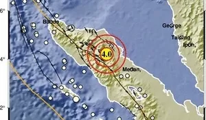 Gempa Bumi M 4.0 Guncang Kabupaten Gayo Luas